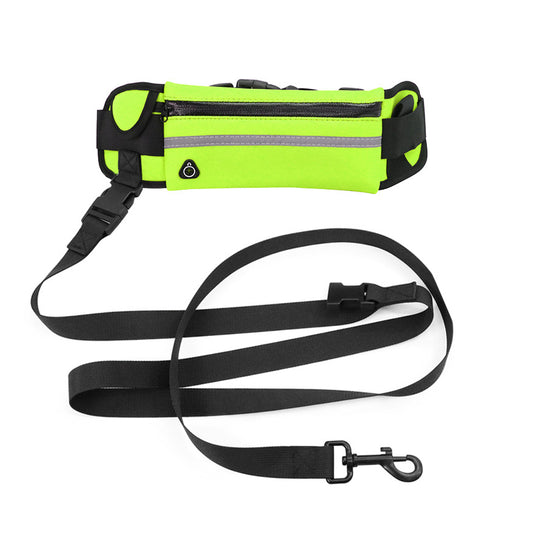 Arnés Reflectante para Perros con Bolsa de Cintura y Correa - Image 2