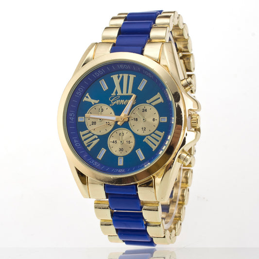 Reloj de Pulsera WISH Elegante con Tres Esferas y Correa de Acero - Image 2