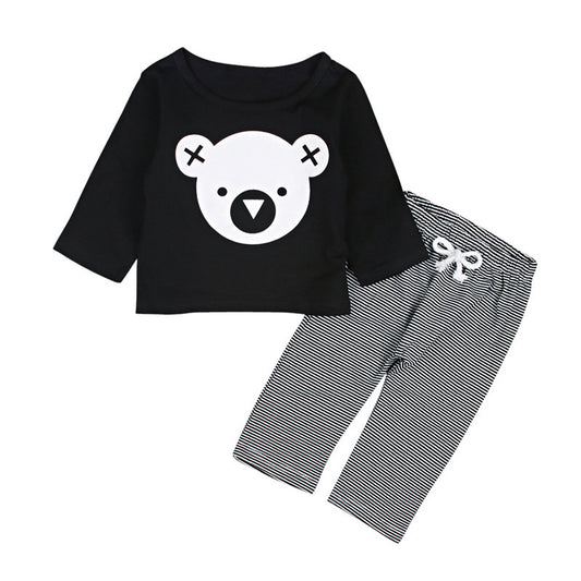 Conjunto Infantil Koala Pantalón Rayas - Dos Piezas - Image 2