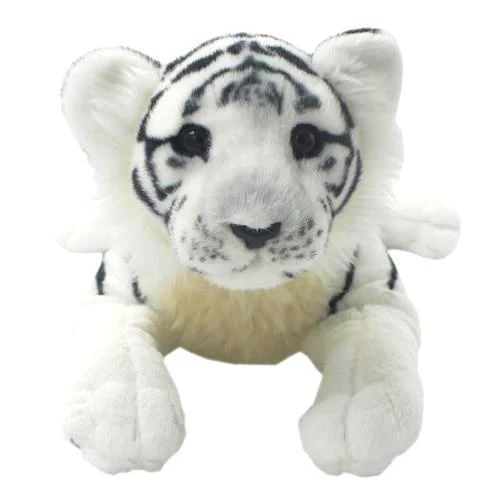 Peluche Cachorro Tigre Blanco Suave - Image 2