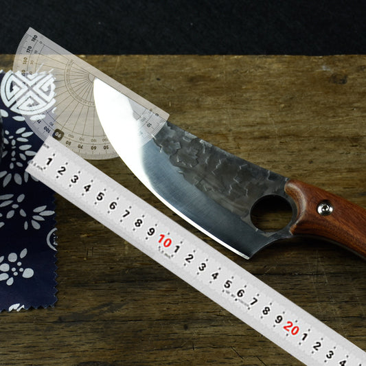 Cuchillo de Cocina Forjado a Mano para Deshuesar tipo Cimitarra Pequeña - Image 2