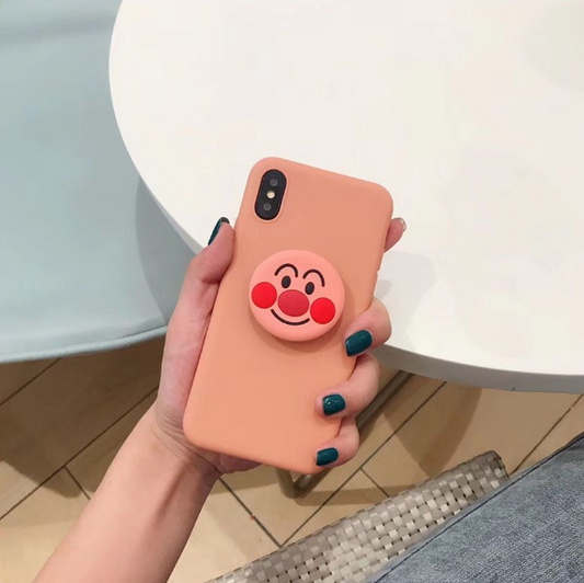 Funda Protectora para Celular con Soporte Osito Cartoon - Image 2