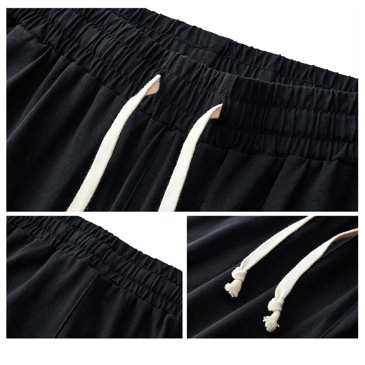 Pantalones Deportivos Rectos con Cordones para Hombre - Diseño Versátil - Image 2