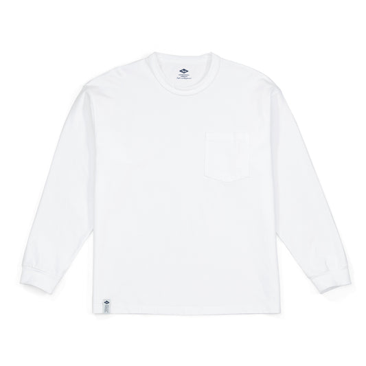 Playera Oversize de Manga Larga Color Sólido para Hombre - Image 2