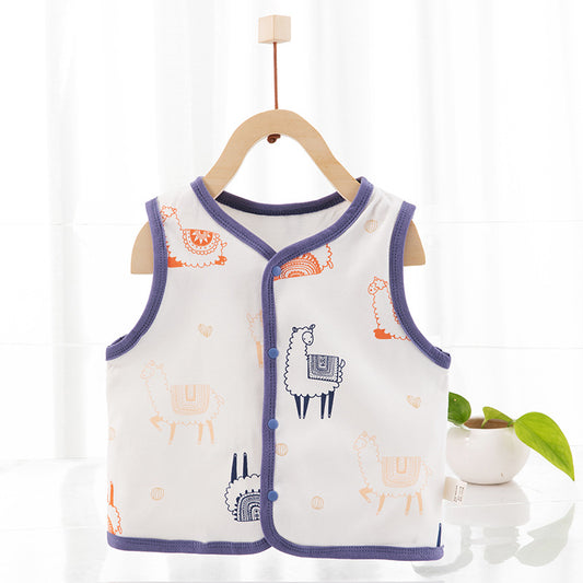 Chaleco Infantil de Algodón 100% para Otoño e Invierno - Image 2