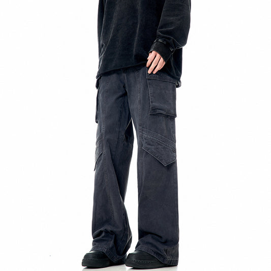 Pantalones Anchos de Tiro Alto en PU para Mujer - Diseño Moderno y Versátil - Image 2