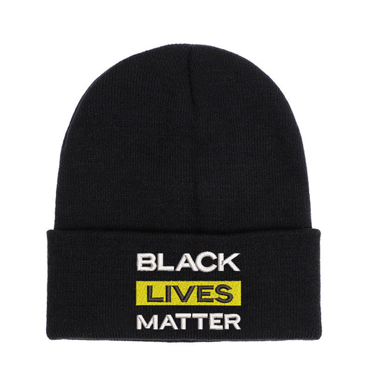 Gorro de Lana Tejido - Mensaje de Solidaridad Social - Image 2