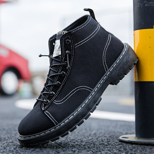 Botas Martin Altas de Estilo Británico para Hombre - Image 2