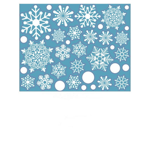 Pegatinas Navideñas y de Año Nuevo para Ventanas de Cristal Estático - Image 2