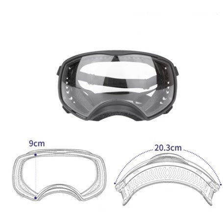 Gafas Protectoras para Perros Grandes - Protección Total contra Viento, Lluvia y Nieve - Image 2