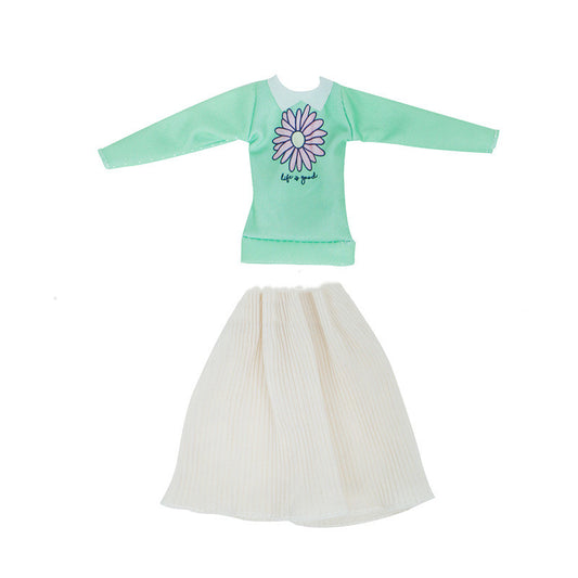 Traje Falda Casual de Moda para Muñecas - Image 2
