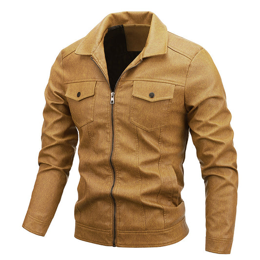 Chaqueta de Cuero PU para Motociclista - Abrigo de Moto Estilo Premium - Image 2