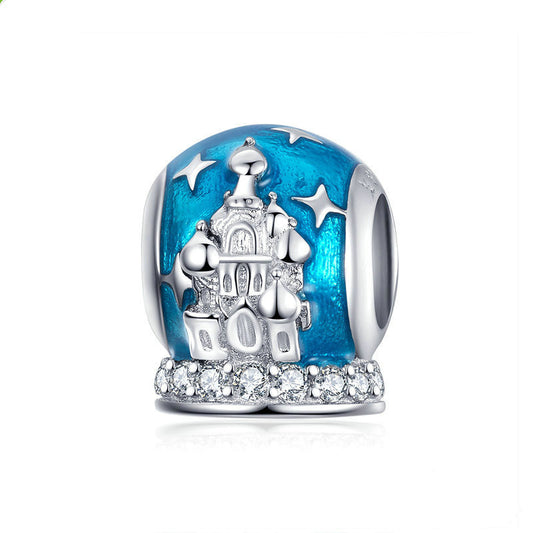 Cuentas de Plata Castillo Cristal Yinziyun 925 - Diseño Original - Image 2