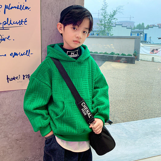 Sudadera con Capucha de Polar para Niños - Diseño Versátil y Moderno - Image 2