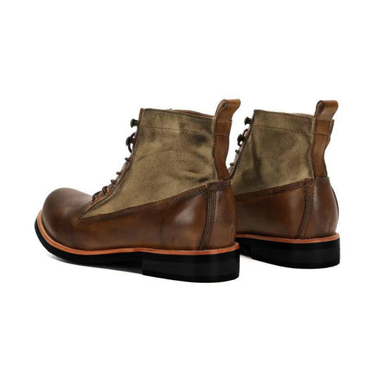 Botas Militares Retro Japonesas para Motocicleta - Image 2