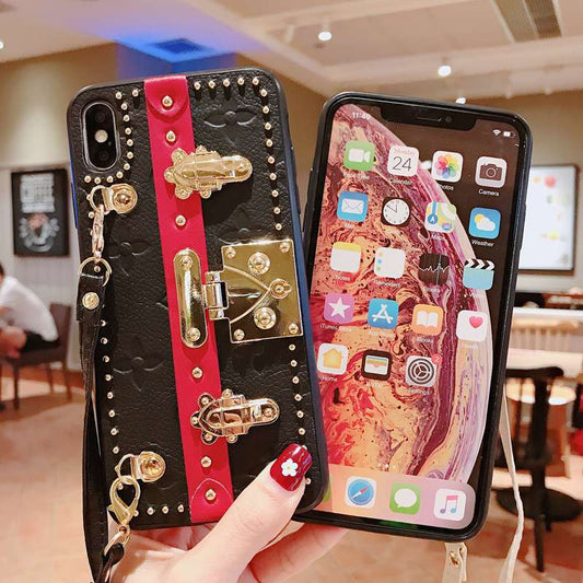 Funda de Cuero Premium para Teléfono con Diseño Sauce - Image 2