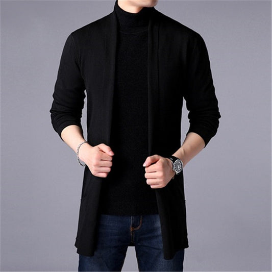 Chaqueta Suéter Casual con Bolsillos para Hombre - Image 2