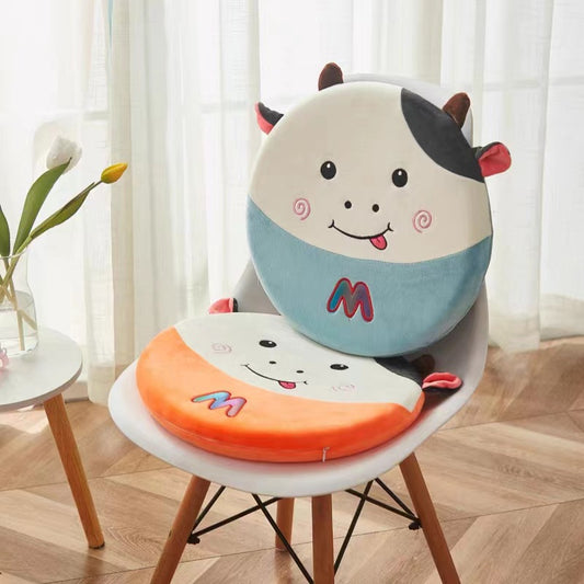 Cojín Decorativo Vaca Kawaii para Sofá, Oficina y Cama - Image 2