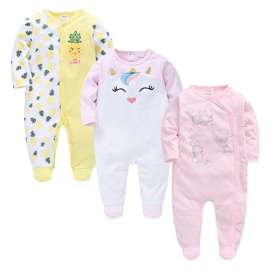 Enterizo Infantil de Manga Larga Estampado - Primavera y Otoño - Image 2