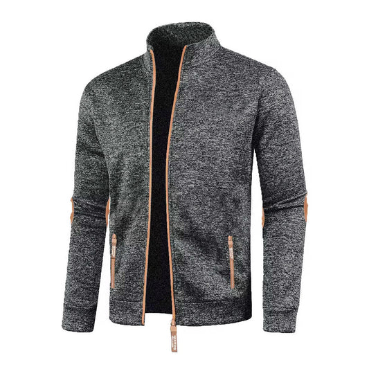 Abrigo Sudadera Polar con Cierre para Hombre - Talla Grande - Image 2