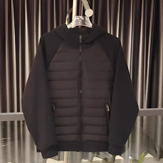 Chaqueta Acolchada Ligera con Capucha de Plumón para Hombre - Image 2
