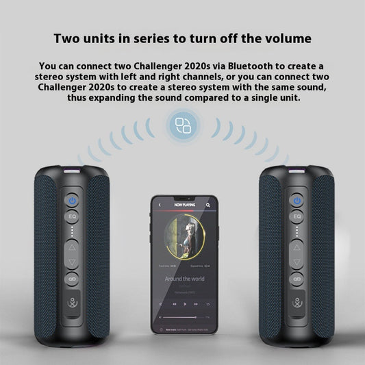Parlante Bluetooth Portátil con Estilo Personal - Image 2