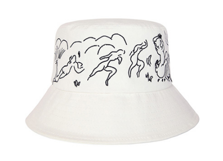 Gorra de Pescador Ajustable - Diseño Bicolor Negro y Azul - Image 2