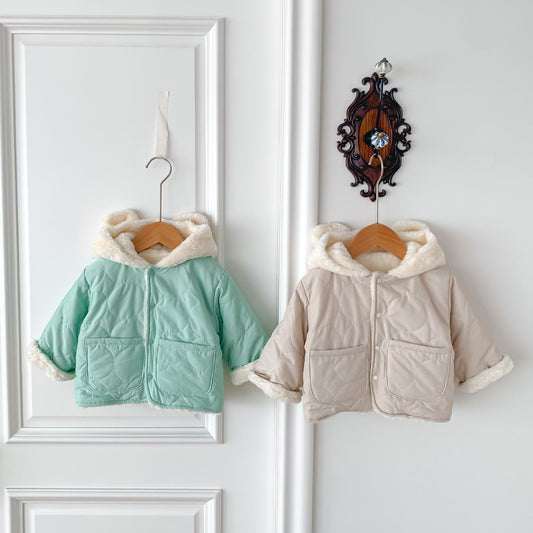 Ropa de Bebé Acolchada con Forro Polar Cálido - Image 2
