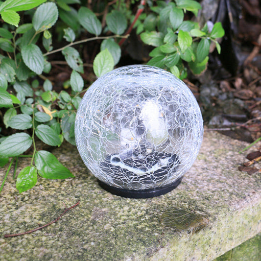 Lámpara Solar de Esfera de Cristal - Image 2
