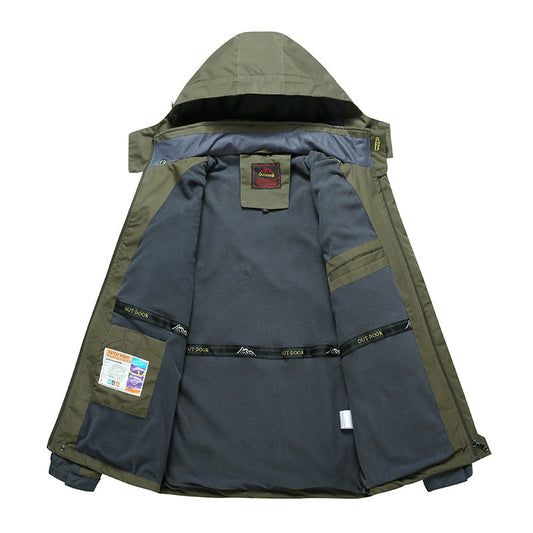 Chaqueta Cortavientos Impermeable para Exteriores y Aventura - Image 2