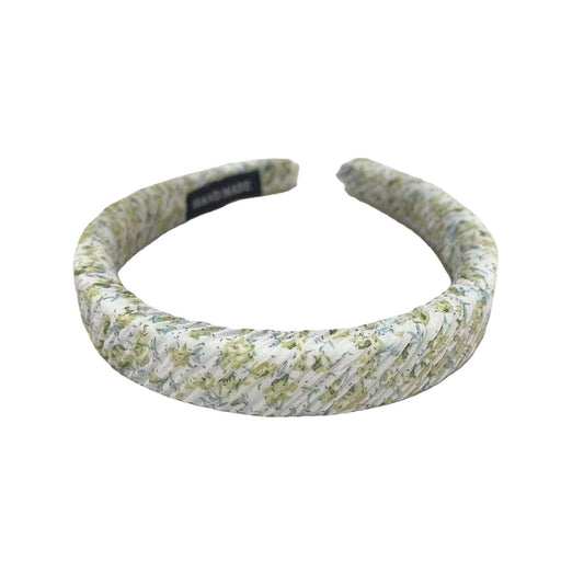 Diadema Plisada de Chifón con Flores Pequeñas Mori - Image 2