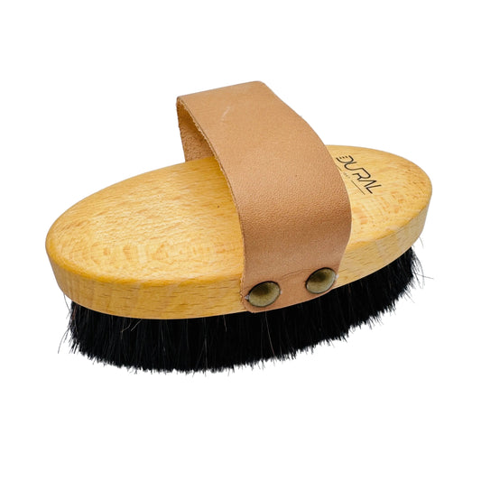Dural Fine Bronze Wire Horsehair Oiled Beechwood Body Ionic Massage Brush