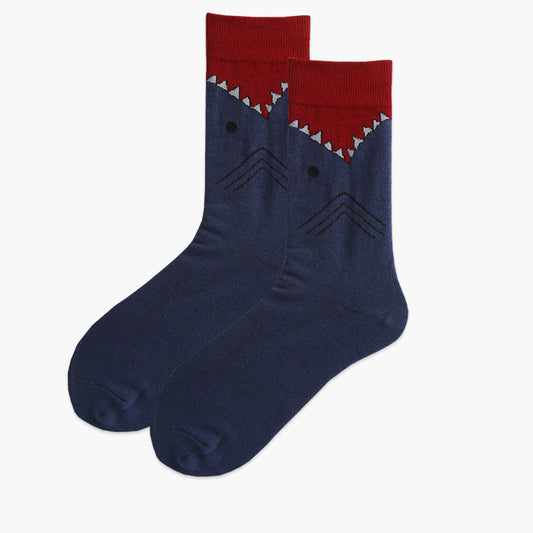 Calcetines Estampados para Hombre - Algodón Peinado con Diseños de Arte - Image 2