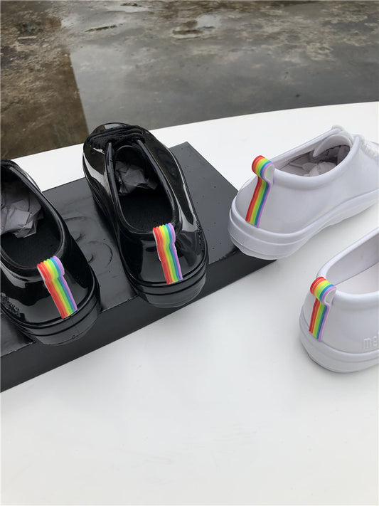 Tenis Deportivos Arcoíris con Cordones para Mujer - Suela Plana - Image 2