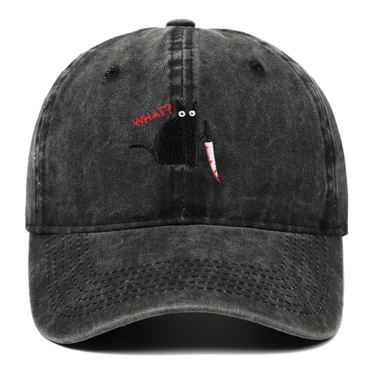 Gorra de Béisbol Vintage Desgastada en Algodón - Image 2