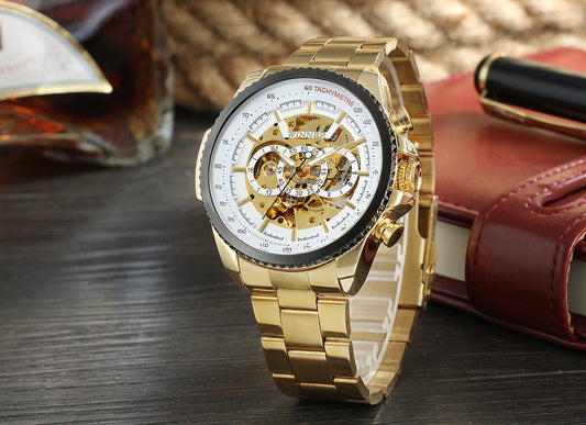 Reloj Automático Mecánico para Hombre con Diseño Hueco - Image 2