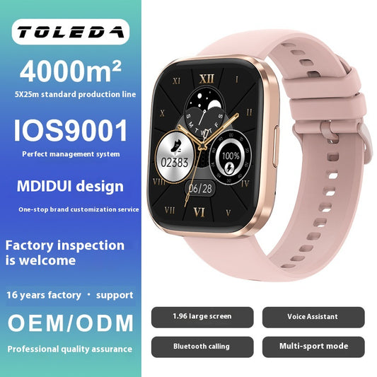 Reloj Deportivo Inteligente con Llamadas Bluetooth, Monitor Cardíaco y Oxígeno en Sangre - Image 2