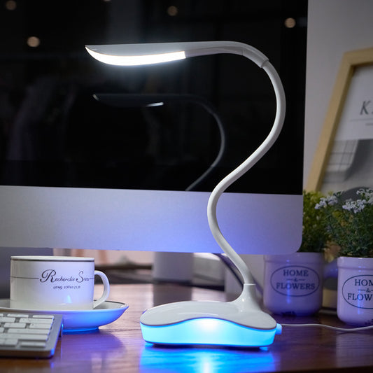 Lámpara LED Dual para Dormitorio y Estudio con Enchufe Directo - Image 2