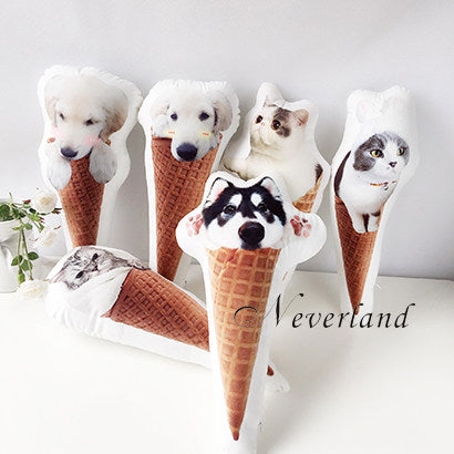 Almohada Personalizada con Forma de Helado - Image 2
