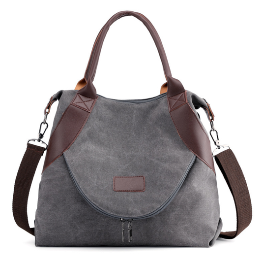 Bolsa Mensajera de Lona para Mujer - Estilo Casual - Image 2
