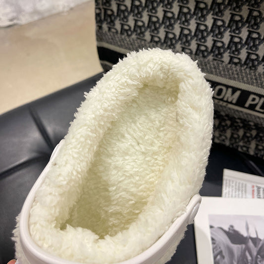 Pantuflas Tipo Pastel de Esponja con Suela Gruesa y Forro de Algodón - Image 2