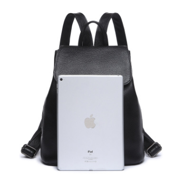 Mochila de Cuero Genuino para Mujer - Estilo Coreano Casual - Image 2
