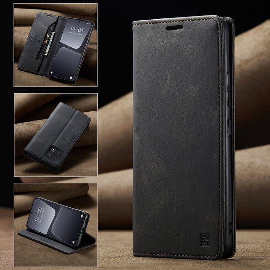 Funda de Cuero Vintage para Celular con Diseño Ejecutivo - Image 2