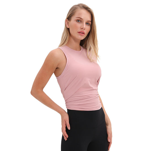 Conjunto de Yoga Deportivo para Mujer con Chaleco Holgado - Image 2