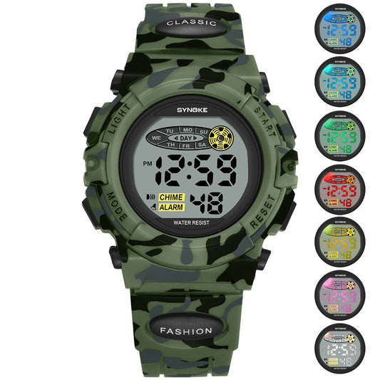 Reloj Electrónico Infantil con Luz LED Multicolor - Image 2