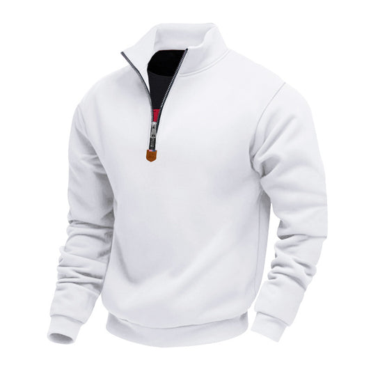 Sudadera Deportiva Cuello Alto con Cierre Medio para Hombre - Image 2
