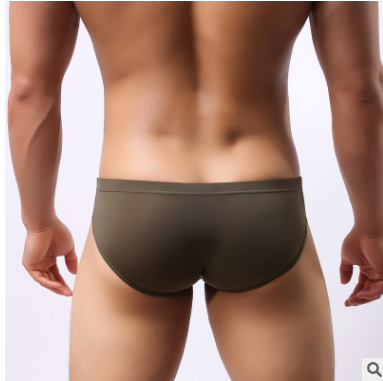 Calzoncillos Tipo Boxer de Seda Helada Ultrafinos y Transparentes para Hombre - Image 2