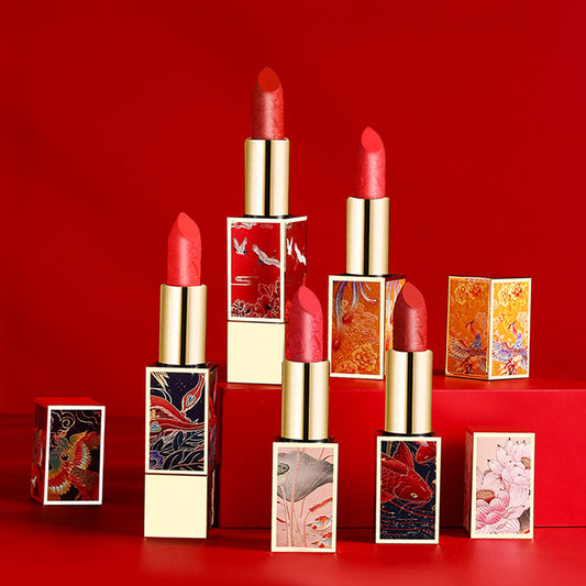 Labial Tallado Estilo Chino con Acabado Artesanal - Image 2