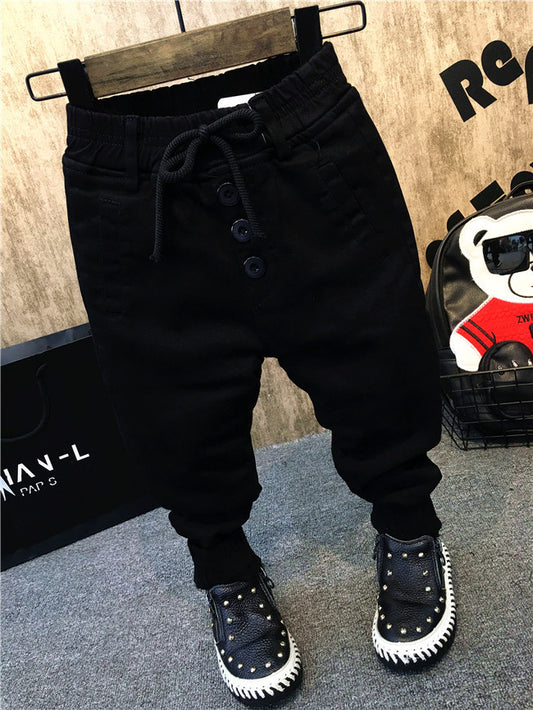 Jeans Térmicos para Niños con Forro Grueso - Pantalones Cálidos y Duraderos - Image 2