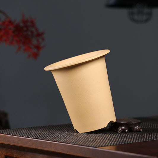 Maceta Decorativa de Arena Púrpura para Plantas de Escritorio - Image 2